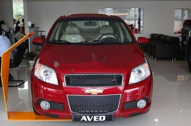 Cần bán xe Chevrolet Aveo đời 2018, màu đỏ, 399 triệu