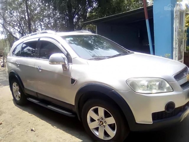 Bán xe Chevrolet Captiva LT 2.4 MT sản xuất 2007, màu bạc giá cạnh tranh