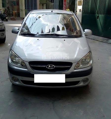 Bán Hyundai Getz sản xuất 2009, màu bạc, nhập khẩu, 175 triệu