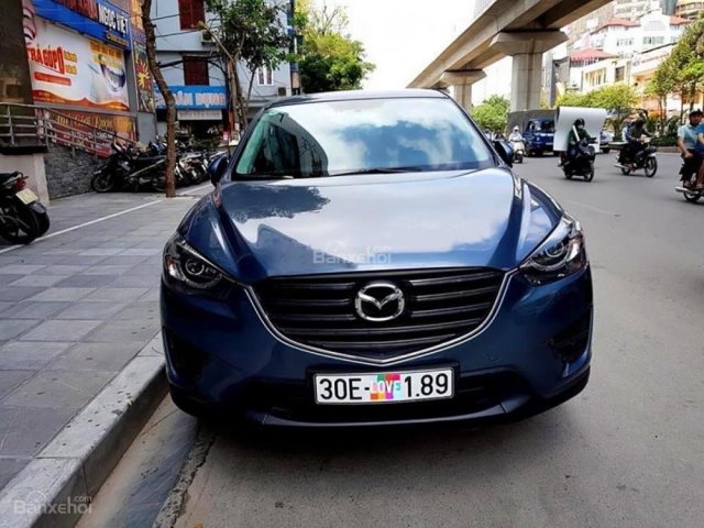 Cần bán gấp Mazda CX 5 2.0 AT đời 2016, màu xanh lam