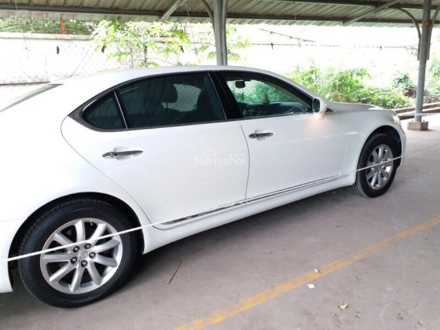 Cần bán xe Lexus LS460L 2008 màu trắng, nhập Nhật