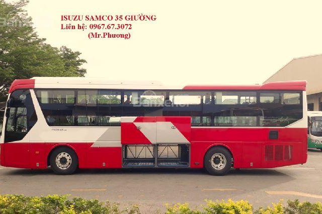 Xe Samco giường nằm 35G - Isuzu Euro IV (6 bầu hơi)