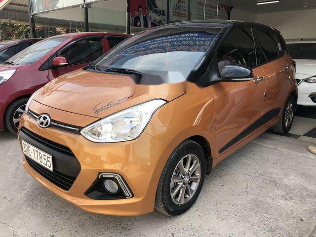 Bán Hyundai Grand i10 1.2 AT năm 2016 xe gia đình, giá 410tr