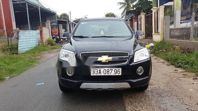 Cần bán gấp Chevrolet Captiva sản xuất 2008, màu đen, 379 triệu