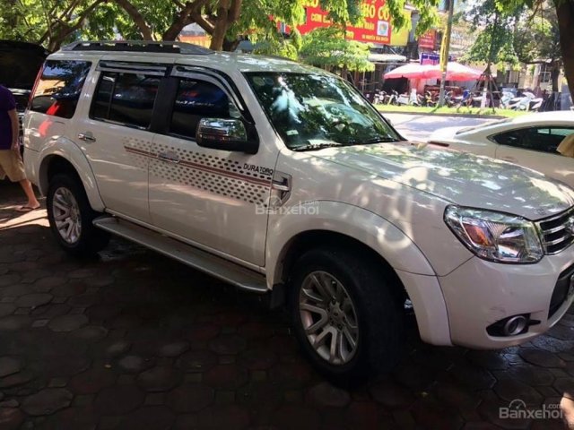 Bán xe Ford Everest 2.5L 4x2 AT 2014, màu trắng 