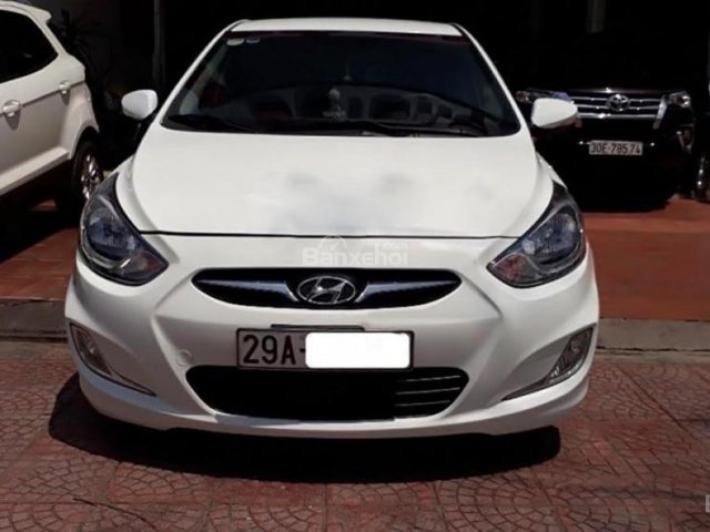 Bán ô tô Hyundai Accent 1.4 AT 2014, màu trắng, nhập khẩu Hàn Quốc