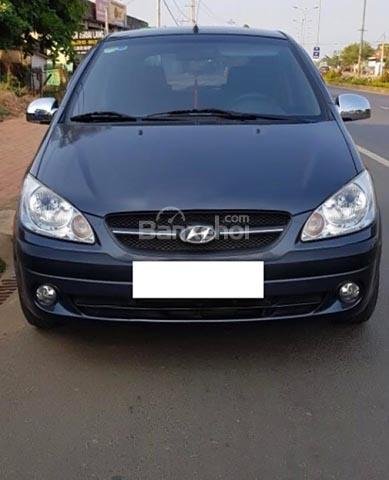 Cần bán gấp Hyundai Getz 1.1 MT đời 2010, màu xanh lam, nhập khẩu Hàn Quốc  