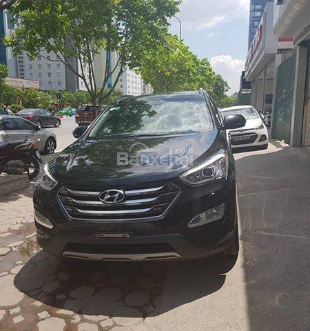 Cần bán Hyundai Santa Fe 2.4L Full xăng, sản xuất 2015, màu đen, 945tr