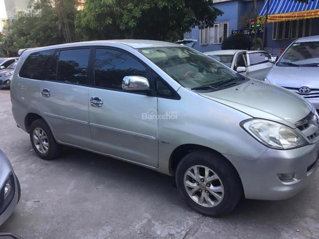 Bán ô tô Toyota Innova năm 2007, màu bạc, giá 343tr