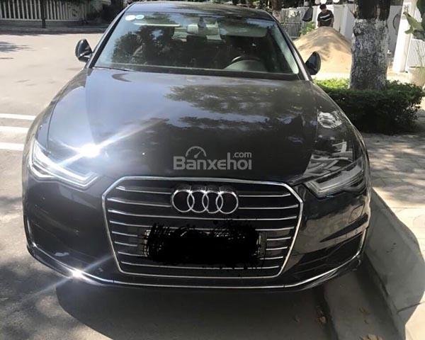 Cần bán Audi A6 1.8 TFSI đời 2016, màu đen, xe nhập