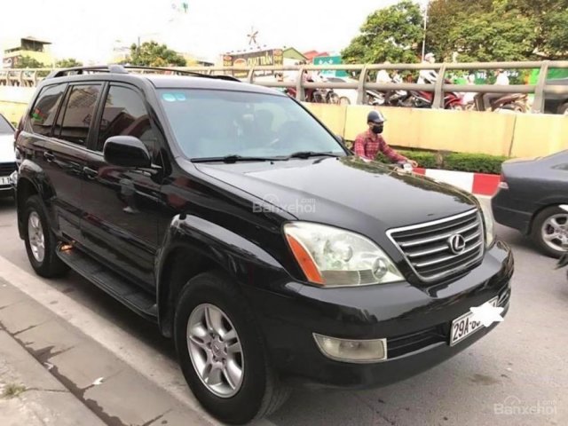 Bán Lexus GX 470 năm 2007, màu đen, xe nhập số tự động