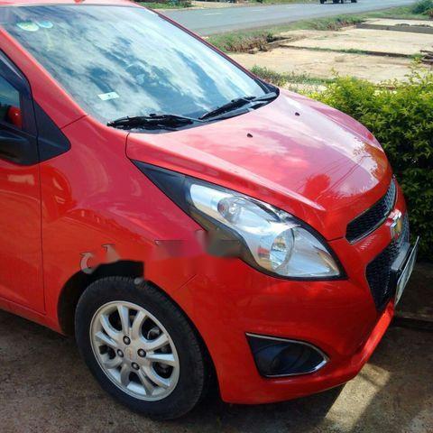 Cần bán Chevrolet Spark LTZ sản xuất 2014, màu đỏ, giá tốt