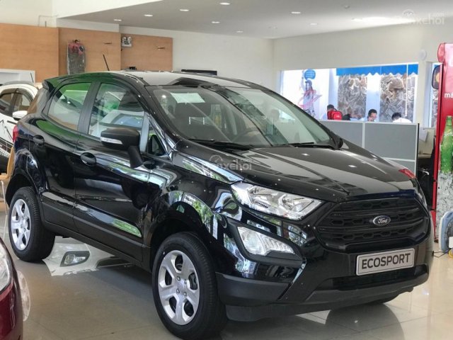 Cần bán xe Ford EcoSport 1.5 đời 2018, màu đen giá cạnh tranh, BHVC, film, bệ bước