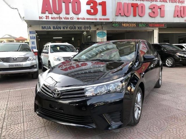 Cần bán xe Toyota Corolla Altis 1.8G MT sản xuất năm 2014, màu đen giá cạnh tranh