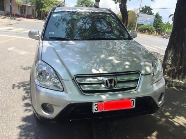 Bán xe Honda CR V 2.4 đời 2003, màu bạc, nhập khẩu Nhật Bản  