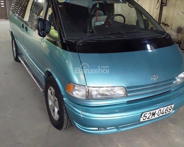 Cần bán lại xe Toyota Previa sản xuất 1992, màu xanh lam, xe nhập