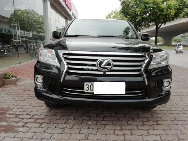 Bán Lexus LX570 USA sản xuất 2014, đăng ký 2015 màu đen, xe nhập Mỹ