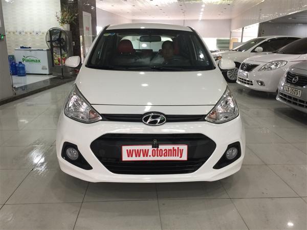 Cần bán lại xe Hyundai Grand i10 sản xuất năm 2015, màu trắng, nhập khẩu