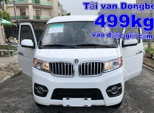 Bán xe tải van Dongben 499kg vào được giờ cấm thành phố trả góp