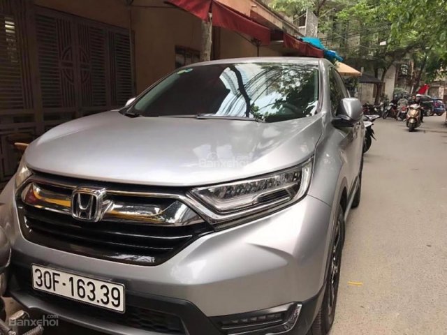 Bán ô tô Honda CR V L năm sản xuất 2018, màu bạc, nhập khẩu