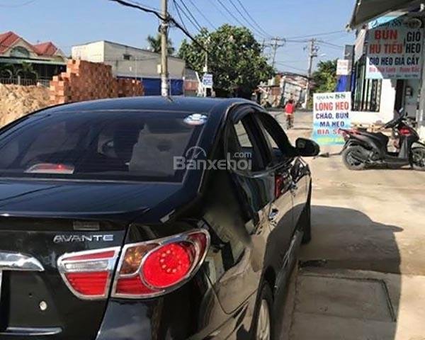 Cần bán lại xe Hyundai Avante 1.6 MT đời 2013, màu đen