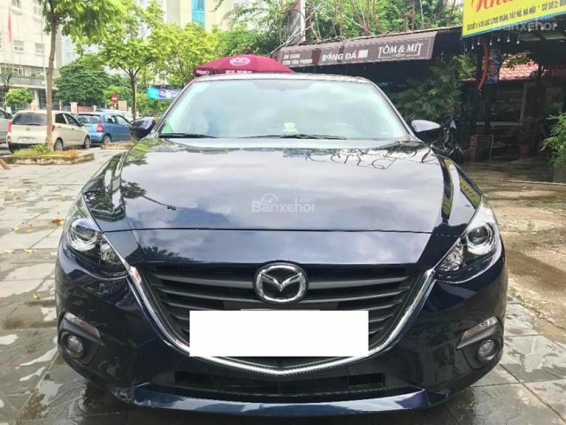 Cần bán lại xe Mazda 3 1.5 AT Full sản xuất năm 2017, màu xanh lam như mới