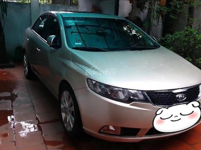 Cần bán Kia Forte Sx 2011, màu vàng số tự động