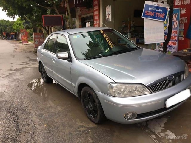 Bán xe Ford Laser Delu 1.6 MT sản xuất 2002, màu bạc