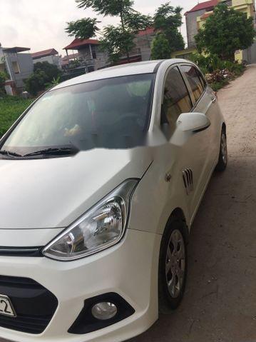 Bán Hyundai Grand i10 sản xuất 2014, màu trắng