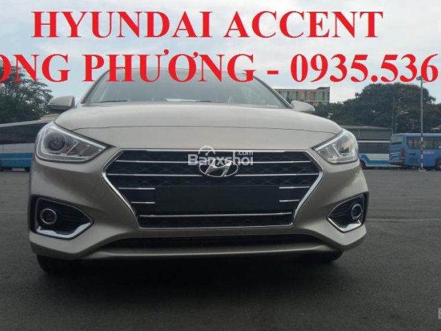 Bán xe Accent 2018 Đà Nẵng, LH: Trọng Phương - 0935.536.365 - Hỗ trợ vay 80% giá trị xe