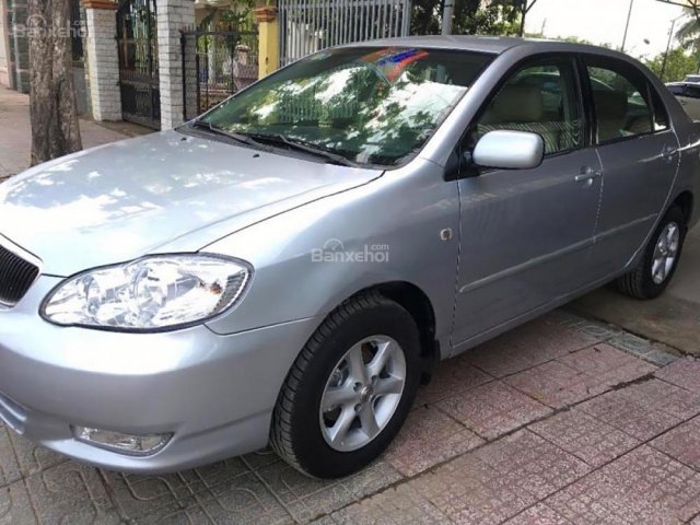 Bán ô tô Toyota Corolla altis 1.8G MT sản xuất năm 2002, màu bạc