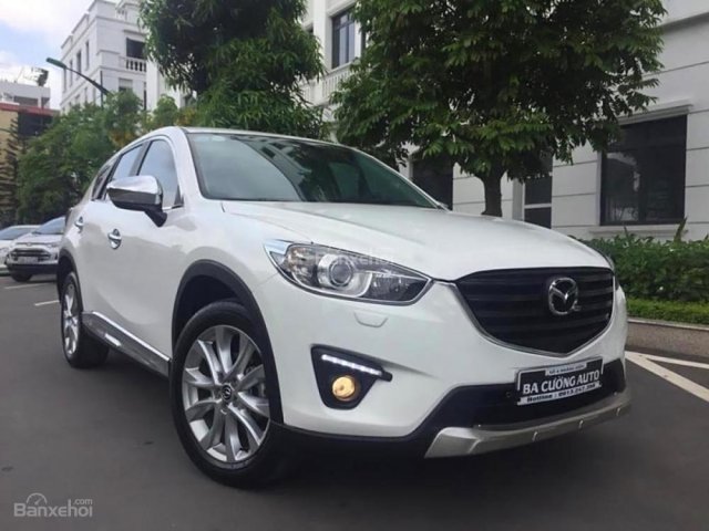 Cần bán Mazda CX 5 AWD đời 2014, màu trắng số tự động 