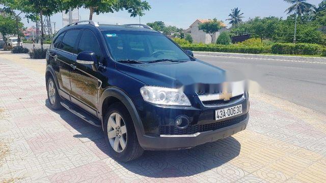 Bán Chevrolet Captiva năm sản xuất 2008, màu đen, 279 triệu