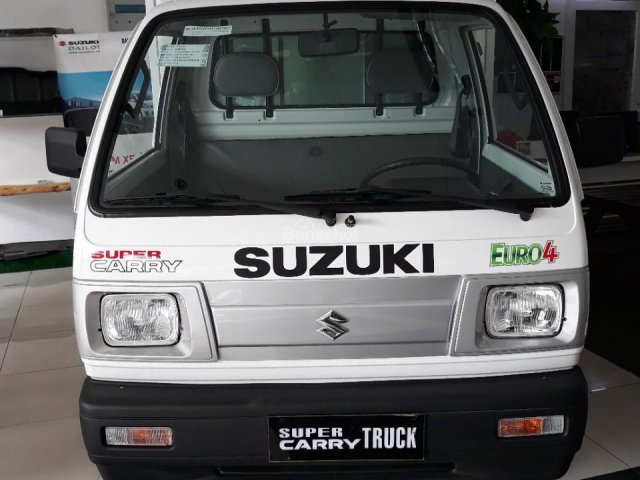 Cần bán Suzuki Carry EURO 4 năm 2018, màu trắng, giá khuyến mãi