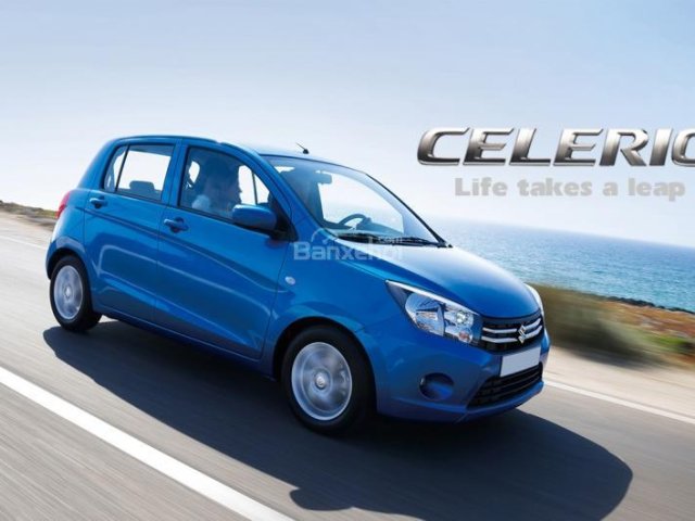 Bán xe Suzuki Celerio sản xuất 2018, màu xanh lam, xe nhập