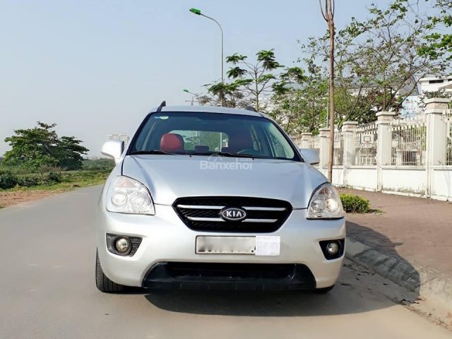 Cần bán Kia Carens đời 2010 EX, 2.0 số tự động, màu bạc chính chủ