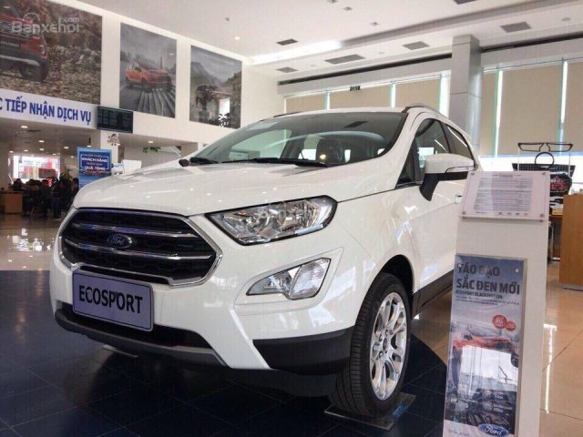 Bán Ford Ecosport 2018 all new, màu trắng
