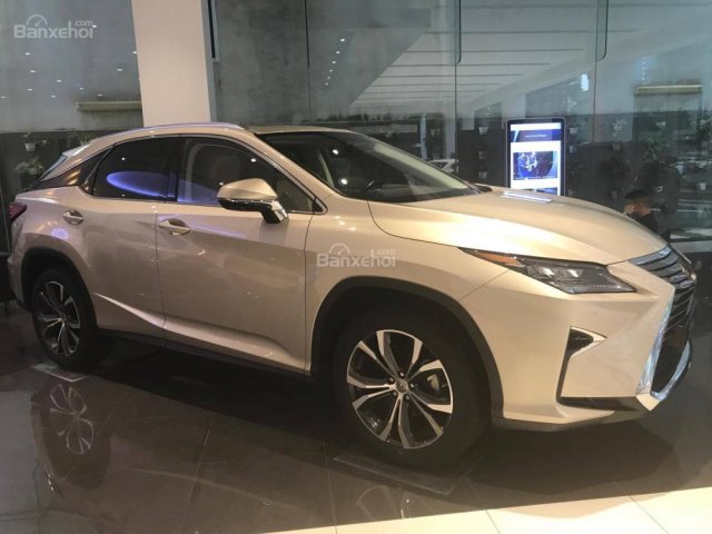 Cần bán Lexus RX 350 năm 2018, màu vàng cát, nhập khẩu