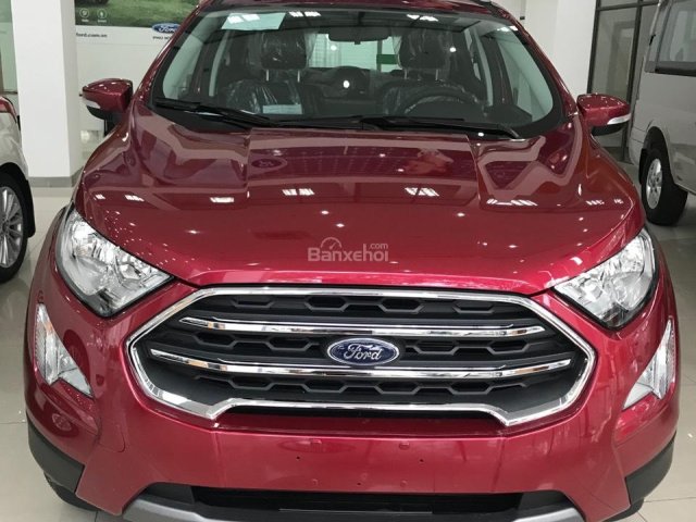 Ford Q2 bán Ford EcoSport Titanium 2018, tặng bảo hiểm vật chất, dán kính 3M và camera hành trình