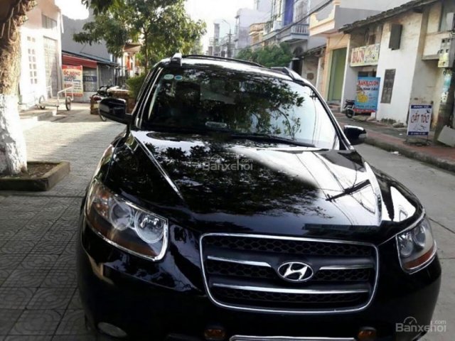 Cần bán Hyundai Santa Fe MLX 2.2L 2008, màu đen, xe nhập