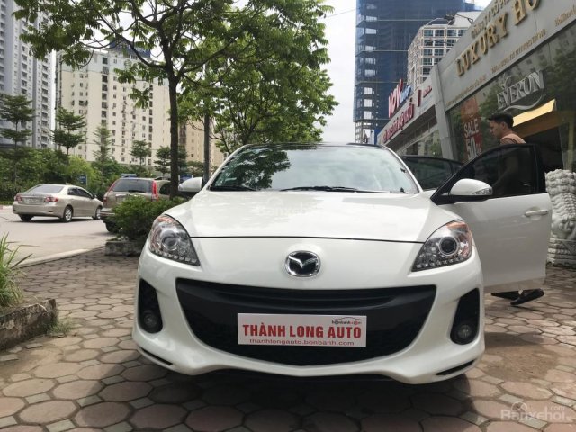 Bán Mazda 3S sản xuất 2013, màu trắng