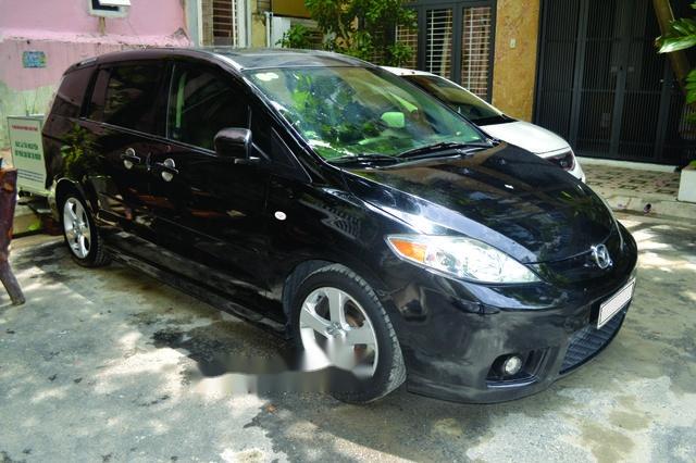 Bán Mazda 5 đời 2007, màu đen, xe nhập