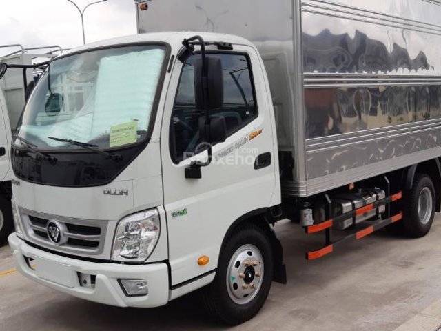 Bán xe tải Thaco Ollin 350 new 2018, máy Isuzu, thùng dài 4m5, giá tốt nhất