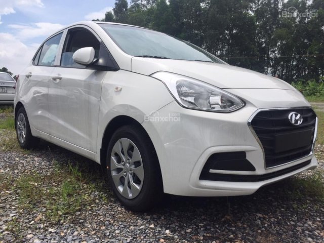 Bán Hyundai Grand i10 Sedan đời 2018, màu trắng, lh 0947.647.688