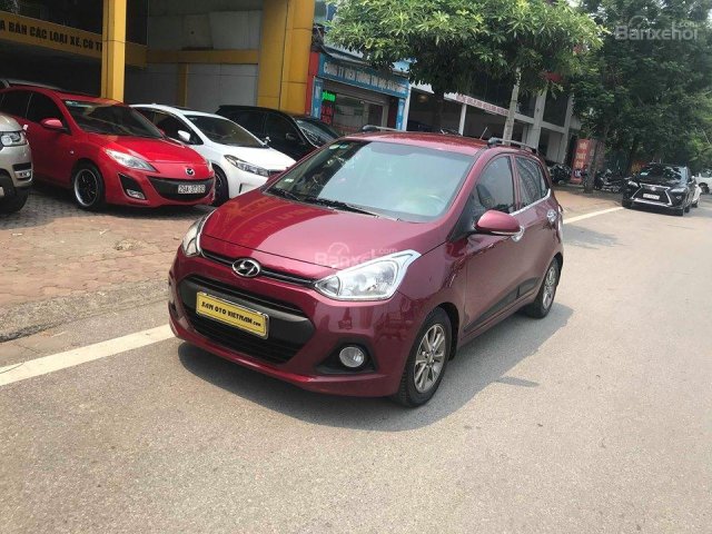 Bán Hyundai Grand i10 1.25 AT 2014, màu đỏ, nhập khẩu nguyên chiếc, giá tốt