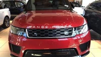 Bán Range Rover Sport HSE 3.0L 2018 màu đỏ, xe nhập Mỹ lung linh