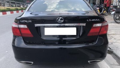 Cần bán Lexus LS 460L sản xuất 2008, màu đen, nhập khẩu nguyên chiếc