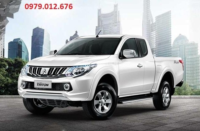 Bán ô tô Mitsubishi Triton GLX model 2018, xe nhập, giá chỉ 555 triệu. SĐT 0979.012.676