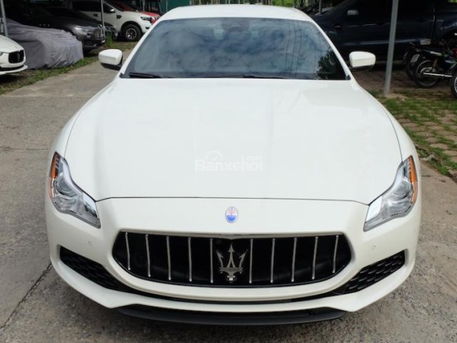 Bán xe Maserati Quattroporte nhập khẩu chính hãng giá tốt nhất, xe Maserati QP trắng mới0