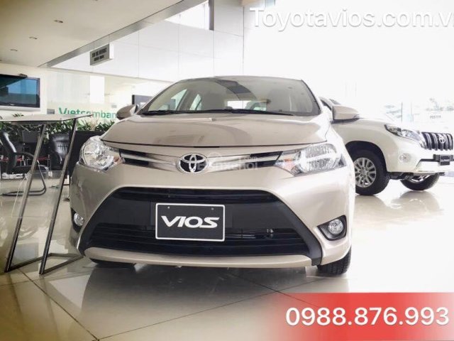 Chỉ với 150 triệu sở hữu ngay Toyota Vios 2018 mới 100%, lãi suất chỉ 0,33%/ tháng, LH 0988876993